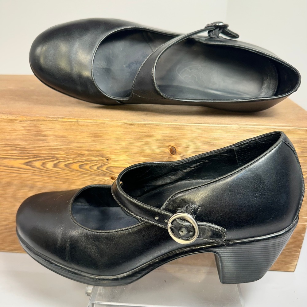 VTG Dansko Mary Jane Clog Comfort Heels SZ 41/10.5-11 US Academia Grunge Brazil